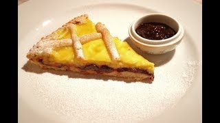 Crostata con marmellata di ciliege e crema pasticcera [upl. by Felder]