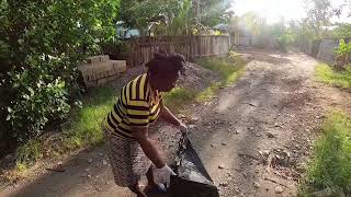 AWESOME CLEANUP DAY ON THE BEACH PORTLAND JAMAICA 🇯🇲 [upl. by Naras]