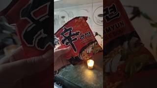 Nongshim shin ramyun spicy flavour🌶 foryou ramen ytshorts cooking [upl. by Southworth]