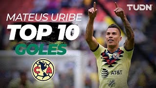 Los mejores goles de Mateus Uribe con América [upl. by Ecnahc349]