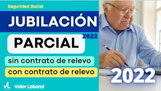 JUBILACIÓN PARCIAL 2022  Pensión de Jubilación Parcial Art 215 LGSS [upl. by Missi]