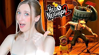 შევიპარე მეზობლის სკოლაში💥 Hello Neighbor 2 Back to School DLC [upl. by Boutis349]