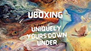 Unboxing Uniquely Yours Down Under Josephine Wall [upl. by Mazman]