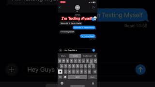 I’m Texting Myself 💀 funny meme text [upl. by Acsisnarf806]