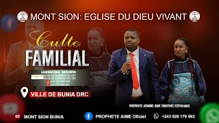 CUTLTE FAMILIAL 10 NOVEMBRE 2O24 AVEC PROPHETE AIME TIMOTHEE [upl. by Tsugua]