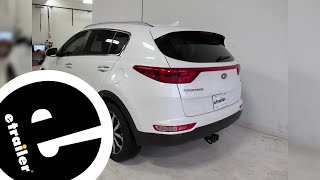 etrailer  Trailer Hitch Installation  2017 Kia Sportage  DrawTite [upl. by Montano]