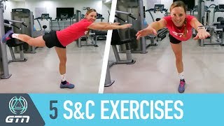 5 Strength amp Conditioning Exercises For Runners  Simple SampC Exercises For Beginner Athletes [upl. by Ihp]