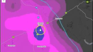 OZ CYCLONE CHASERS  CHARTERS TOWERS GOLDFIELD ASHES WEATHER UPDATE 2016 [upl. by Nuhs]