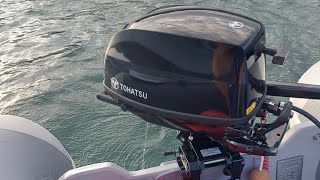 Tohatsu 6hp MFS6D 4T outboard motor [upl. by Jon]