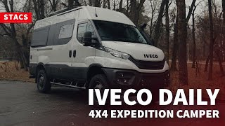 Iveco Daily 4x4 Expedition Camper  STACS S62 [upl. by Det]