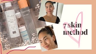 7 SKIN METHOD  ТОНЕР ЭССЭНС 7 УДАА ДАВХАРЛАХ АРГА 💧💦 [upl. by Clayberg]