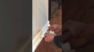 Baseboard Caulking Made Easy [upl. by Welbie]