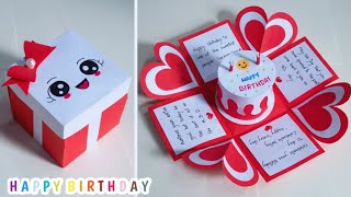 DIY birthday card  Special greeting card for birthday 🥳  fathers day craft ideas  tutorial [upl. by Penrod374]