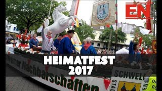 HeimatfestUmzug Schwelm 2017 [upl. by Skeie]