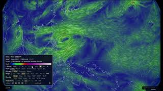 850 winds Rossby Eave of Trami and Eastily Wave  earth null school [upl. by Ycnahc]