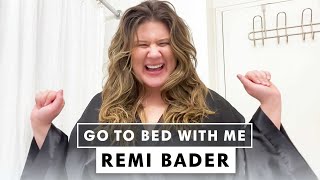 Remi Bader’s Realistic Skincare Routine  Go To Bed With Me  Harper’s BAZAAR [upl. by Nareht]