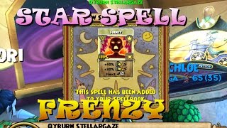 Wizard101NEW Frenzy Spell [upl. by Ayikaz]