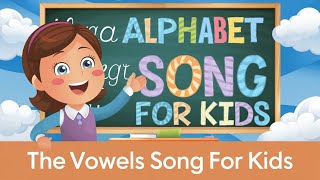 The Vowels Song  Learn Phonics  Nursery rhymes  Preschoolers ABC poem  WonderWhiz Kids [upl. by Chere]