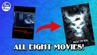 I Review 8 Movies in 24 Hours Paranormal Activity Challenge [upl. by Isola225]