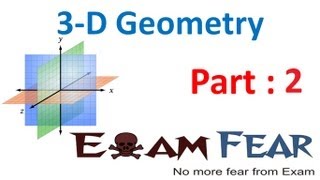 Maths 3 Dimensional Geometry part 2 Direction Cosine Ratios CBSE class 12 Mathematics XII [upl. by Nort968]