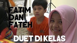 Fatimah Halilintar dan Fateh Halilintar Duet Di Kelas [upl. by Annabal]