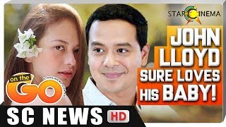 John Lloyd sure loves his baby  On The Go [upl. by Elleivad]