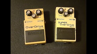 Boss OD3 amp Boss SD1  perfect partners and theyre affordable [upl. by Ahseim]