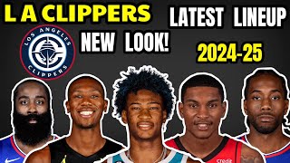 LA Clippers Latest lineup 202425 NBA update [upl. by Gabriele369]