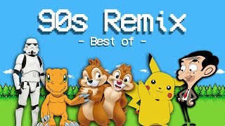 Best of 90s Series Remix 2019  Star Wars Pokemon Digimon Dragonball Z Mr Bean Chip amp Dale [upl. by Sigvard]