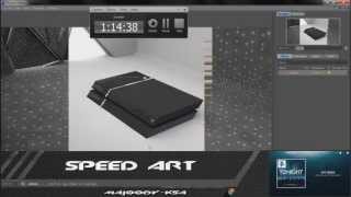 PS4  2013 Speed Art [upl. by Huebner765]