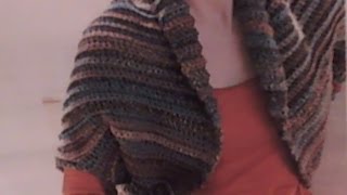 How to crochet a shrug [upl. by Eimrej]