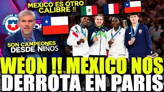 CHILENOS LLORAN TRIUNFO MEXICANO  MEXICO NOS ROBA LA MEDALLA EN PARIS  SON SUPERIORES [upl. by Enimajneb]