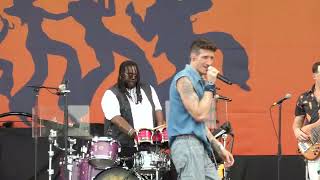 Revivalists singing Wish I Knew You at 2024 New Orleans Jazz and Heritage Festival [upl. by Anse]