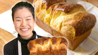 The Fluffiest Brioche Bread Recipe By June  Delish [upl. by Einned]