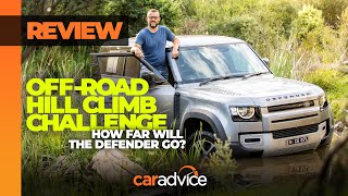 2020 Land Rover Defender 110 P400 S Indepth OffRoad Review  CarAdvice [upl. by Marthe586]