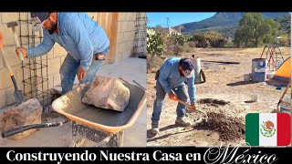 Instalacion de Zapatas Para los Soportes de Nuestra Cochera En México [upl. by Ttocserp]