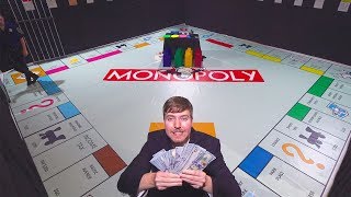 Giant Monopoly Game With Real Money [upl. by Arikal]