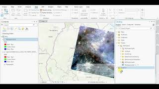 How to perform image correction composite bands and clip raster in ArcGIS Pro [upl. by Nnaegroeg488]