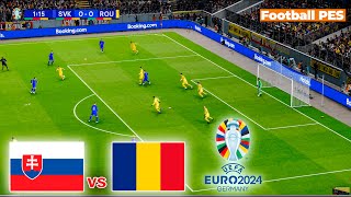 Slovakia vs Romania LIVE  UEFA Euro 2024  Match LIVE Today [upl. by Rawdon452]