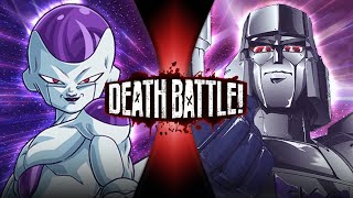 Frieza VS Megatron Dragon Ball VS Transformers  DEATH BATTLE [upl. by Iene722]