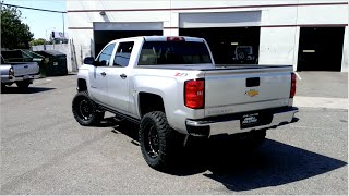 Chevy Silverado 1500 2014 Build by 4 Wheel Parts Sacramento CA [upl. by Stoll]