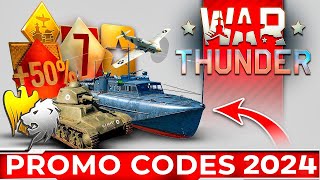 Code for WAR THUNDER 🎁 Free golden Eagles Premium Vehicles for new players🎁 2024 [upl. by Iglesias]