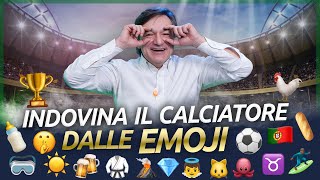 Indovina il calciatore dalle EMOJI  Play With Fabio  Fabio Caressa [upl. by Lednem]