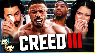 Creed III Movie Reaction  First Time Watch  Michael B Jordan  Jonathan Majors  Tessa Thompson [upl. by Ran]