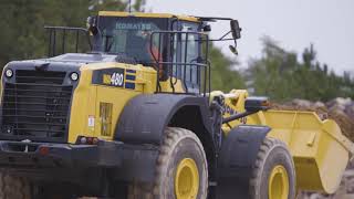 Komatsu WA4808 walkaround [upl. by Dougall]