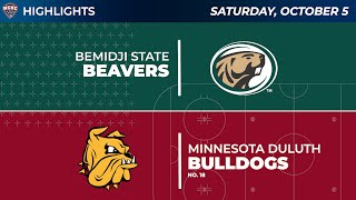 10524  Bemidji State at Minnesota Duluth Highlights [upl. by Ahsenyl]