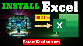 How to Download Excel for Free on PC  StepbyStep Guide 2024 [upl. by Ardnaz]