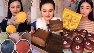 🍰 Comiendo deliciosos pasteles de chocolate 🍫  Mukbang ASMR [upl. by Yaral]