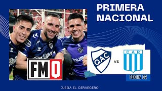 QUILMES vs RACING DE CÓRDOBA EN VIVO desde EL CENTENARIO • Relato EMOCIONANTE Primera Nacional [upl. by Machos637]