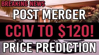 CCIV  Post Merger PRICE PREDICTION  Stock Possibilities Explained [upl. by Ahsehyt297]